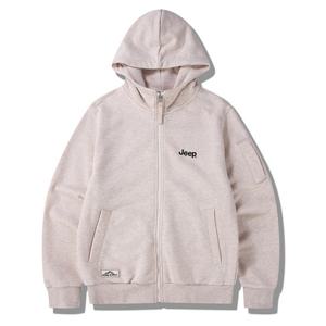 지프 클래식핏 소매포켓 후드집업 JP3TZU001MB