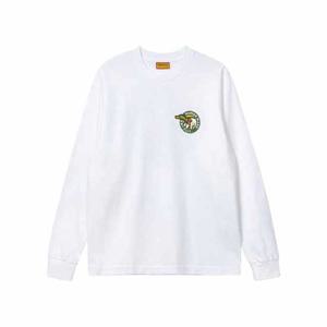 휴먼메이드 그래픽 롱슬리브 티셔츠 화이트 남성 HM30CS045