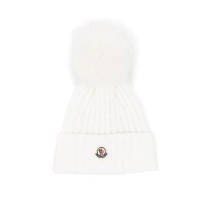 몽클레어 폼폼 로고 패치 모자 3B0064M1131034