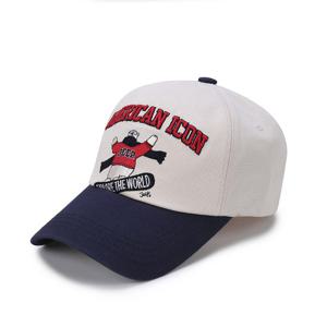 지프 스노우보드 베어 배색 볼캡 JP4GCU052NA