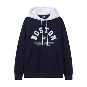 남녀공용 엔비에이 [BOS][GSW] 융기모 배색 후드 티셔츠 N254TH040P