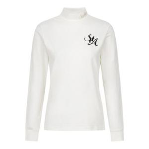 [세인트앤드류스]여성 STA 플로킹 로고 모크넥 베이스레이어 821E3TSA31