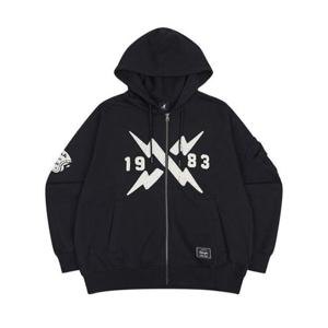 M 캉골후드집업 CQK KQFC-ZU51340BK CRS 바이커 후디드 집업 5134 블랙