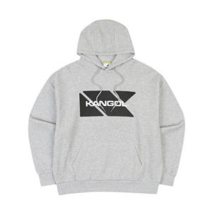 M 캉골후드티 CQK KPFC-HY90030MY CRS 베이직 후디 9003 멜란지그레이