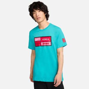 나이키반팔티 QQM FV8980-367 대한민국 남성 축구 티셔츠 틸 네뷸라