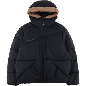 르꼬끄 유니 루즈핏 컬러후드 다운 자켓 QQ423EDJN7BLK