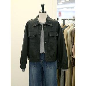 메종블랑쉬 세이브존03 르피타 빅 포켓 페이크 레더 자켓 AGL254BLJA02A