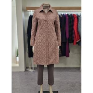 벨리시앙 세이브존07 롱 퀼팅 트렌치코트 BY5431