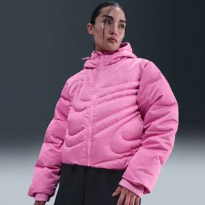 M 나이키패딩 DQC IB2006-606 스포츠웨어 스우시 여성 써마 핏 오버사이즈 다운 패딩 재킷