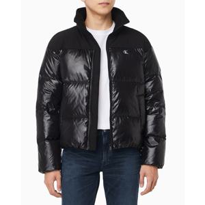 [캘빈클라인 진]공용 릴렉스핏 숏 블로킬 다운 푸퍼 4RE526G