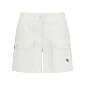 M 파리게이츠골프반바지 NQC 521D4PS501_IV 여성 포켓 포인트 코듀로이 쇼츠