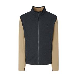 헤지스 골프 25FW 카멜 남성 리버시블 니트 하이브리드 점퍼 HUJU5C615CM