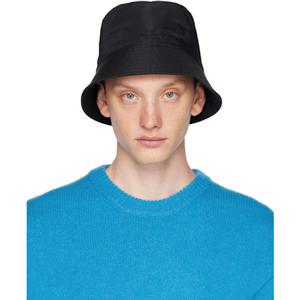 우영미 블랙 태피터 버킷햇 W241AC53 241704M140004