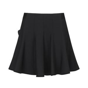 파리게이츠골프스커트 NQC 521C3PC368_BK 여성 컬러 라인 사이드 밴딩 플레어 큐롯 스커트