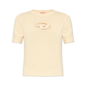 [국내배송] 디젤 여성 반팔 니트 A17504 0KCAE 7FB