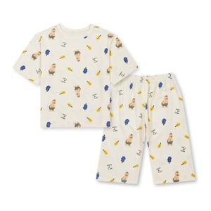 [탑텐키즈]공용) 소프트모달 7부 셋업 (차윤아트) (MKG5UI3901)