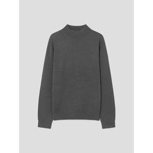 (425Y51LY14) [에잇세컨즈] 솔리드 하프넥 니트  애쉬