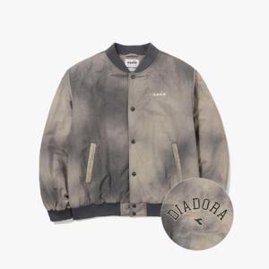 디아도라자켓 KQJ D5323LPJ50GRD 웨이브다잉 스타디움 자켓 DARK GREY