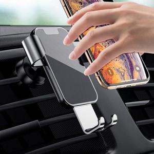 차량용 송풍구 거치대 중력식 휴대폰 차량용 송풍구 스마트폰 차량용품 폰홀더 거치대