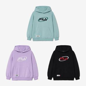 [휠라키즈] 로고 변형 후드 맨투맨 3종택1 (FK2POG4201X) (3종 택1)