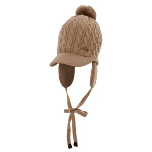 [와이드앵글]여성 CO 니트 이어플랩 비니캡(WWW25C16E3)