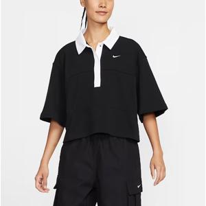 나이키 W 오버사이즈 반팔 폴로 탑 BE3 IB2154 010