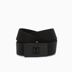 [닥스] 블랙 DD 무광버클 웨빙 자동벨트 DBBE5E126BK