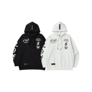 M 라이프워크후드티 CQK LW234HD405 트리플 아트웍 후드 티셔츠