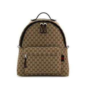 구찌 남성 베이지 GG 캔버스 백팩 824624FAEHZ 9795