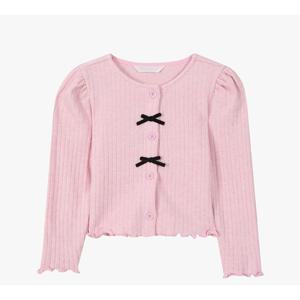 [로엠걸즈(아동)]보송보송 골지 가디건 RGCK25T1P