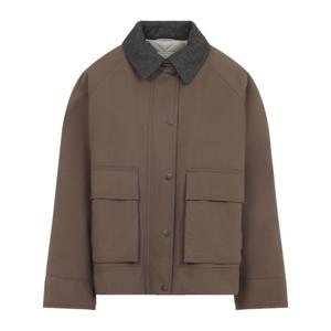 브루넬로쿠치넬리 브라운 코튼 블루종 재킷 MM5397907P C7539