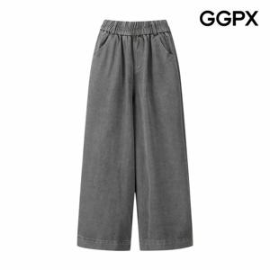 [GGPX] 코튼 밴딩 와이드 팬츠 (GPAPT017F)