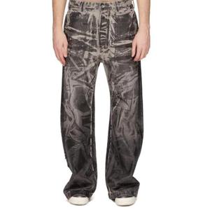 릭 오웬스 데님 팬츠 DU02E7351DWF 59 BLACK WASHED FOIL