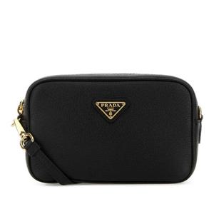 프라다 레더 골드 로고 크로스백 1NF0602DKV F0002