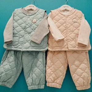 아가방 CB01 호크 퀼팅 3세트(조끼) 01S733201