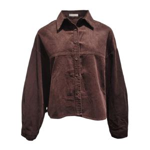 [멜본]옆단추 코듀로이 셔츠_STYC25D70