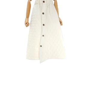 [스튜디오화이트]물결단추스커트MKASKD628-DG