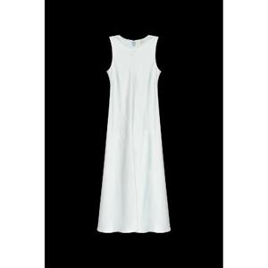 25SS 포르테 포르테 Satin 드레스 135660NUAGE