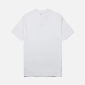 나이키 클럽 오버핏 흰색 면 반팔 티셔츠 FB9767-100