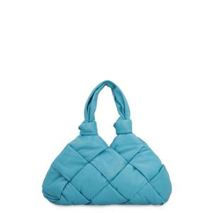 25FW 보테가베네타 Padded Lock 레더 숄더 백 680163V1F204632