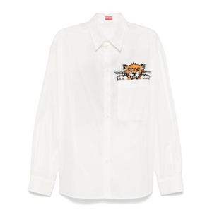 25SS KENZO Kenzo 해피 Tiger Casual 셔츠 FF55CH4299P301