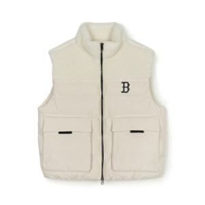 MLB조끼 RQC 3AFDB0246-43CRD 우븐 믹스 후리스 베스트 보스턴 레드삭스