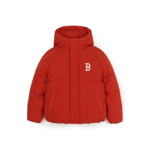 MLB패딩 GQC 3ADJV1046-43RDD 바시티 후드 숏패딩 보스턴 레드삭스