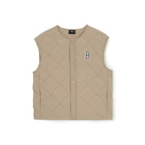 MLB키즈조끼 RQC 7ADVB0446-43BGL 베이직 경량 튜브 패딩베스트 보스턴 레드삭스