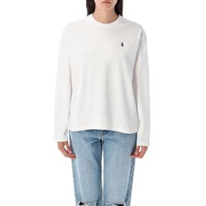 25FW 폴로 랄프 로렌 코튼 저지 롱 sleeve t 셔츠 211967105001