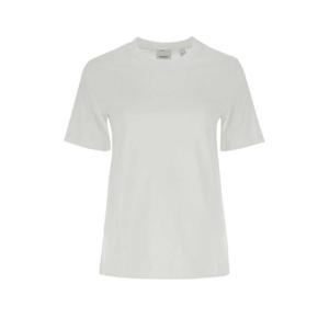 25FW Burberry 화이트 코튼 t 셔츠 8069109A1464