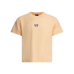 25FW Balenciaga Pastel 오렌지 코튼 오버사이즈 t 셔츠 826344TSVC97672