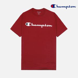 [챔피온]챔피온 스크립트 로고 반팔 티셔츠 커플룩 GT23H-WFU