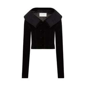 25 FW 니나리치 와이드 칼라 벨벳 재킷 25ACVE007CO1100 TP444702129