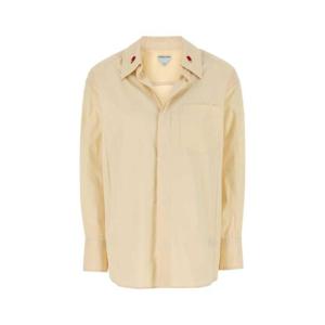 보테가베네타 Cream 코튼 blend 셔츠 819885V3YS07098
